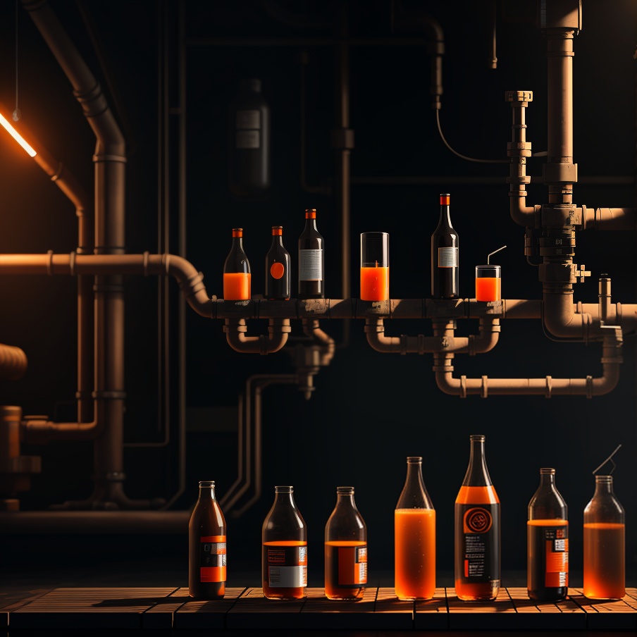 some_bottles_with_orange_liquids__machinery_and_pipes_in_background__c_S4267288067_St40_G7.5